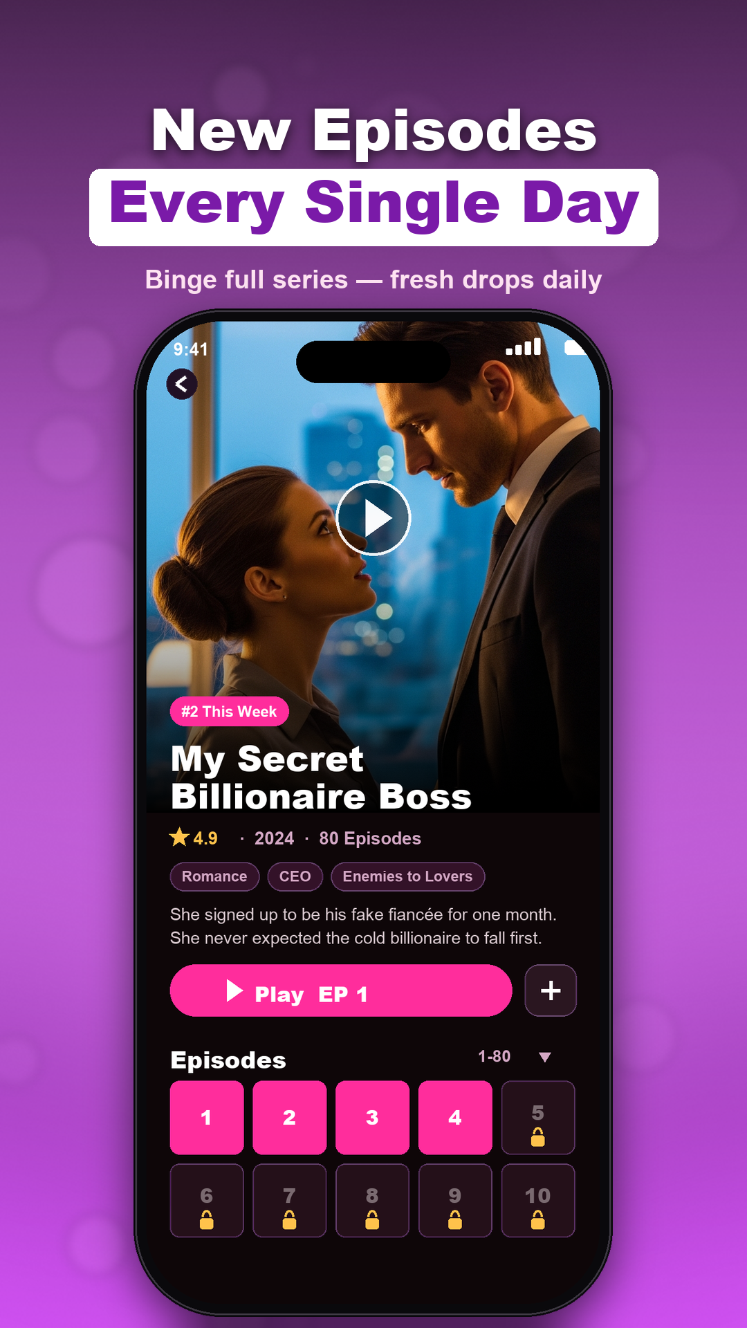 New episodes every single day